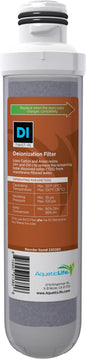 Aquatic Life Color Changing Deionization Filter Cartridge for Twist-in Units, 1 Each