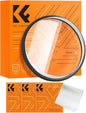 K&F CONCEPT 67mm Unilateral Blur Ghost Motion Filter Super Speed Effects for Camera Lens Clear Optical Glass with Cleaning Cloth