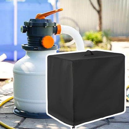 POOL FILTER COVER, SAND FILTER COVER - Pet Safety Safety Safety Commercial Shading Practical Design Pool Filter Cover works effectively as a strainer enclosure for both backyard and commercial