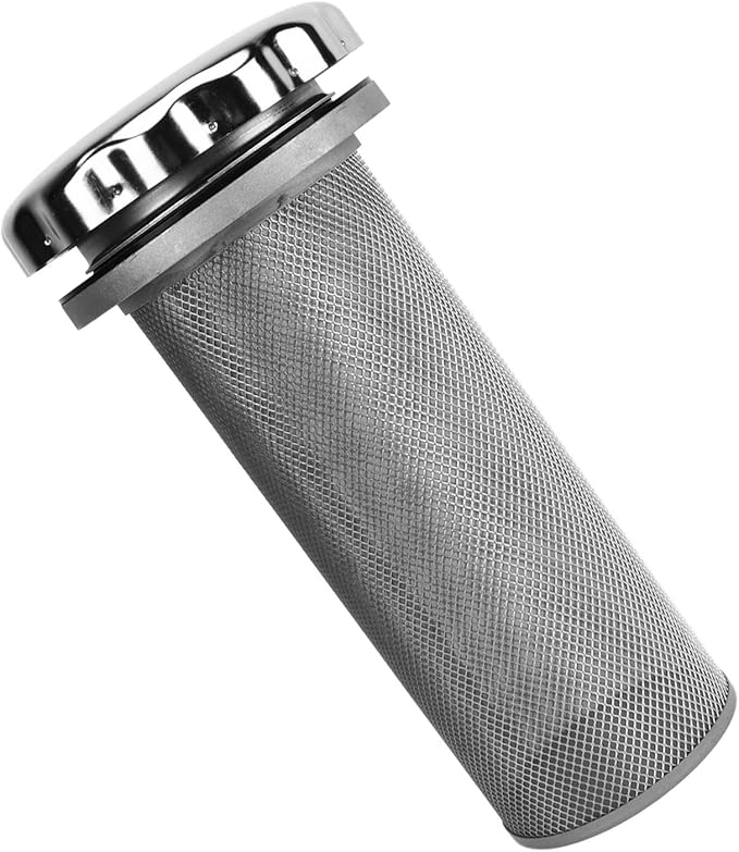 Hydraulic Air Filter EF8 120, Stainless Steel Oil Tank Air Cleaner, Precise Efficient Filtration with Detachable Design, Breather Filter for Chemical Automotive Mining Me