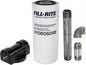 Fill-Rite 1210KTF7019 3/4" 18 GPM (68 LPM) 10 Micron Hydrosorb Fuel Filter with Filter Head Kit