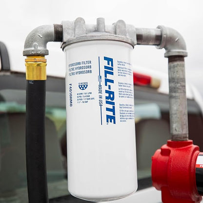 Fill-Rite F4010HM0 1½" - 16 UNF 40 GPM (151 LPM) 10 Micron Water Detecting Spin-On Fuel Filter