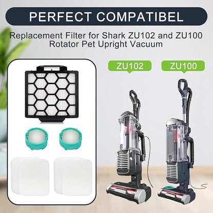 ZU102 Odor neutralizer cartridge & replacement filter for shark ZU102 ZU100 rotator vacuum, for shark zu102 rotator pet upright vacuum，Parts # 1238FT60 & 1239FT60 & 1541FC3000,1 pack