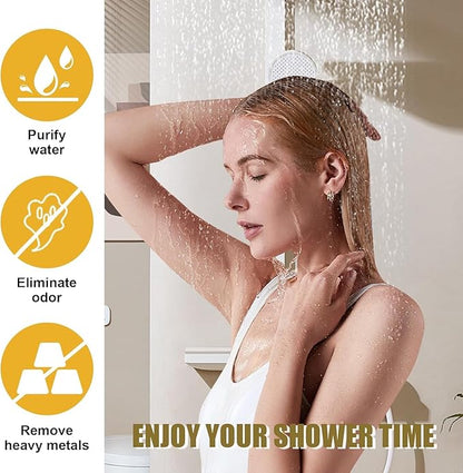 Replacement Cartridges Compatible with Jolie Shower Head Filter- Water Purification Filters (4 pcs)