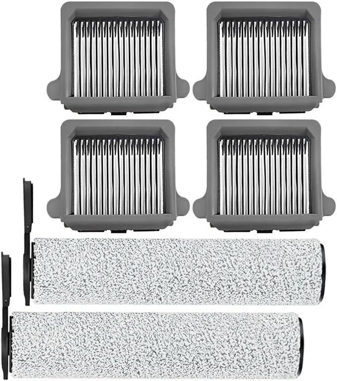 Compatible For Tineco, Floor One S7 Steam Main Brush Hepa Filter,Steam Wet Dry Vacuum Cleaner Floor Scrubber Parts(E)