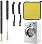 Dryer Vent Cleaner Kit 5 Pack for Fire Prevention-Home Essentials Long Flexible Dryer Vent Brush for Lint Trap-Multipurpose Household Cleaning Tools