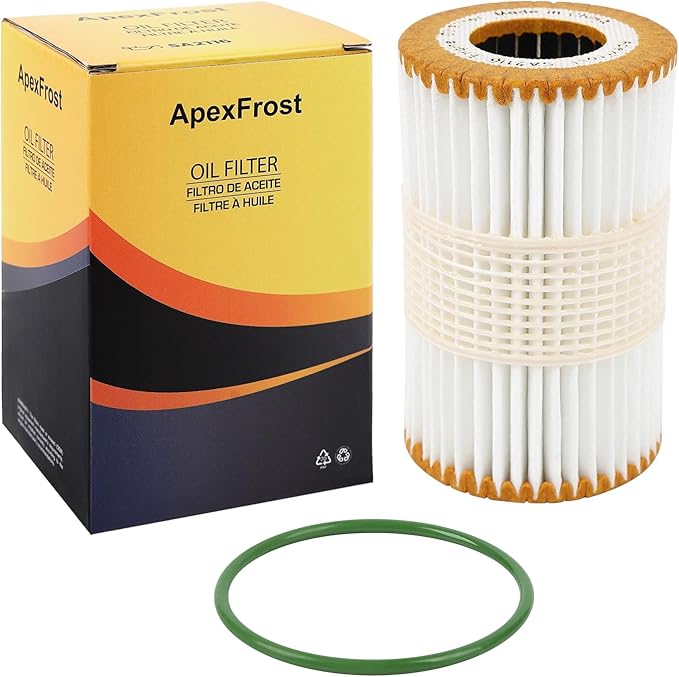 Premium Oil Filter, Compatible with Audi 2017-2019 Q7, 2016-2018 A6 Quattro, 2016 A6, 2016 A7, 2016-2018 A7 Quattro, 2015-2016 A8, 2016-2019 A8 Quattro