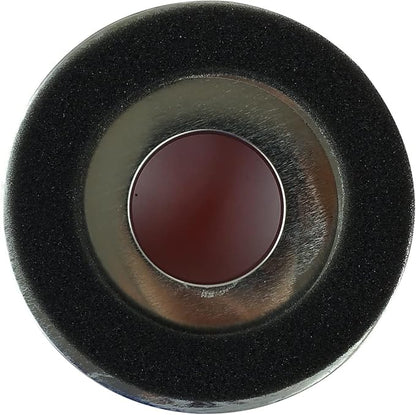 RedCap Air Filter Cartridge Round Style Filter Box for 125cc-150cc GY6 4-Stroke QMJ/QMI157 QMJ/QMI152 Engine Scooter Moped ATV Go Karts Fits Models from TaoTao Roketa SunL Baja Kazuma Jonway Models