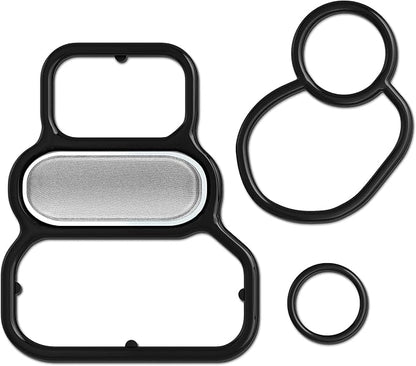 Head Cylinder Solenoid Valve Gasket Kit Replacement for Honda/Acura Civic 1996-2005 - Honda VTEC Filter Spool Valve 1.6L 1.7L - Set of 15825-P2M-005 36172-P08-015 91319-PR3-000 by AUTOMAJOR