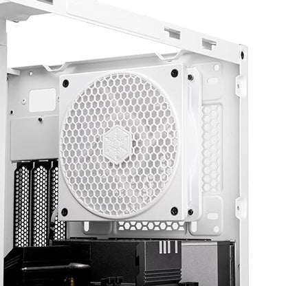 Silverstone Technology FF121 White Colored 120mm Fan Filter with Honeycomb Grille, SST-FF121W