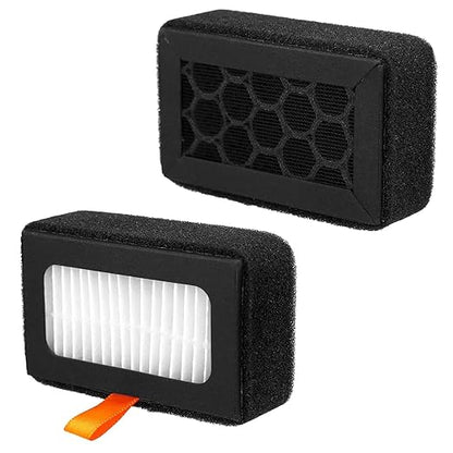 2pcs 3D Printer Air Filters with Cleaning Brush, Activated Carbon Combo Air Filter Replacement Practical 3D Printer Accessories for Bambu Lab X1/P1 Series