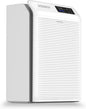 Air Purifiers for Home Bedroom Large Room Up to 2,330 Ft², Air Purifier with Washable Pre-Filter, HEPA Air Filter, Sleep Mode, Air Quality Monitor, Upgraded Air Cleaner for Pet Hair Dust, Matte White