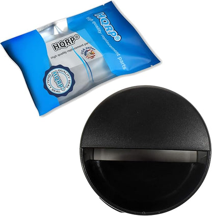 HQRP Water Filter Cap compatible with Kenmore Maytag Whirlpool Kitchen Aid Jenn Air 2260502B WP2260518B PS896110 2260518B PS969168 EAP969168 1058146 2260502 AP6006882 AH896110 EDR3RXD1 Refrigerator