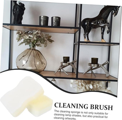 45pcs Reusable Cleaning Sponges for Lamp Shade Dust and Soot Removal Soft Handheld Sponge for Easy Cleaning of Lampshades and Curtains