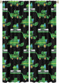Kids Agriculture Machine Window Curtains, Farm Equipment Tractors Transport Combines Rod Pocket Decorative Windows Curtain for Boys Children Teens Room Decor 42x63in (30% Blackout)
