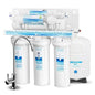Geekpure 6-Stage Reverse Osmosis RO Drinking Water Filter System with Alkaline pH+ Filter-75 GPD