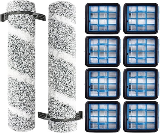 Replacement Parts ，Compatible For Bissell， 3930F 3933 V2 3999Z Floor Scrubber Roller Brush Filter Washing Vacuum Cleaner Parts(H)