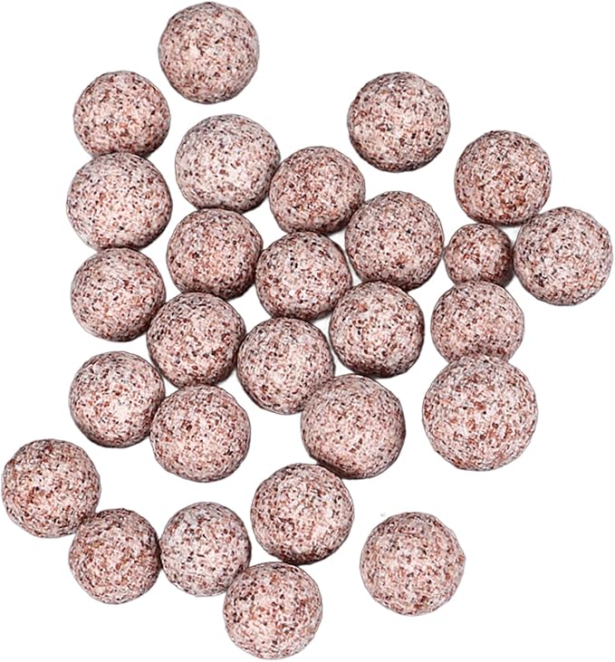 Pssopp Fish Bio Balls, Superior Filtration Efficiency Fish Biofiltration Media Ceramic Ball for Fish Aquarium Filtration
