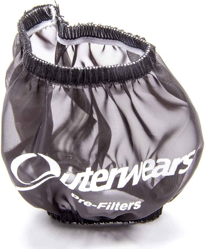 Outerwears 3" OD Black Shielded Breather Pre Filter P/N 10-1018-01