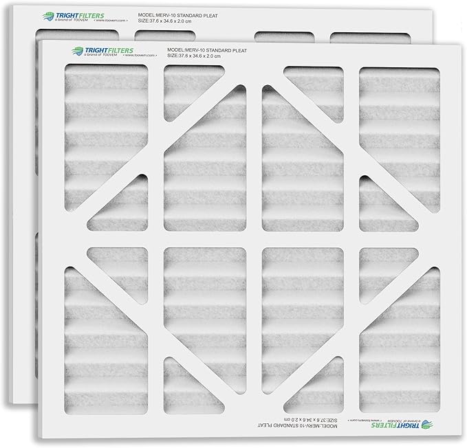 ALORAIR MERV-10 Filter Replacement Set for CleanShield HEPA 550 Air Scrubber (Pack of 2)