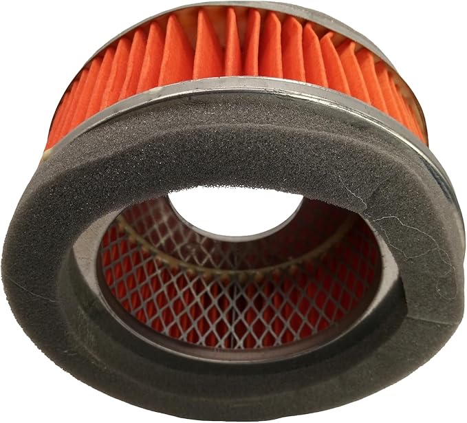 RedCap Air Filter Cartridge Round Style Filter Box for 125cc-150cc GY6 4-Stroke QMJ/QMI157 QMJ/QMI152 Engine Scooter Moped ATV Go Karts Fits Models from TaoTao Roketa SunL Baja Kazuma Jonway Models