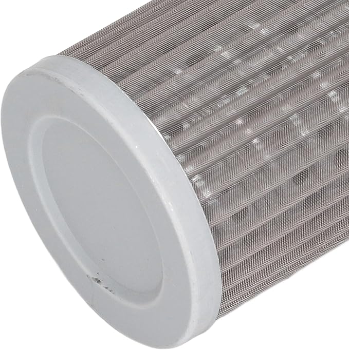 WALFRONT Hydraulic Suction Filter Stainless Steel Oil Filter 40LMin Rate for Hydraulic Systems Automotive and Engineering Machinery