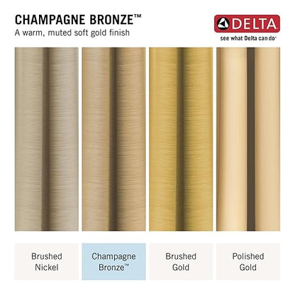 Delta Faucet Clarifi Standard Shower Filter Attachment Gold with Additional Filter Cartridge