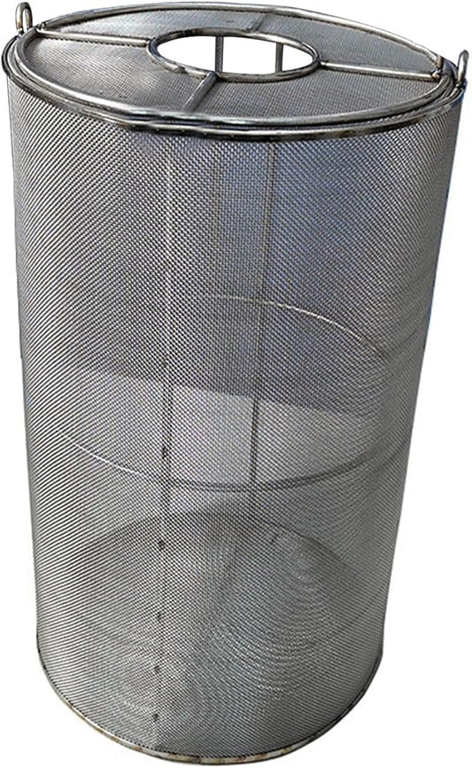Stainless Steel Pump Filter Cover Water Pump Protective Cover Sump Pump Anti-Clogging Outdoor 1mm Mesh Pump Cover Barrier Durable And Strong For Septic Tanks Farm Irr(Size:50x60cm/19.6"x23.6",Color:B)