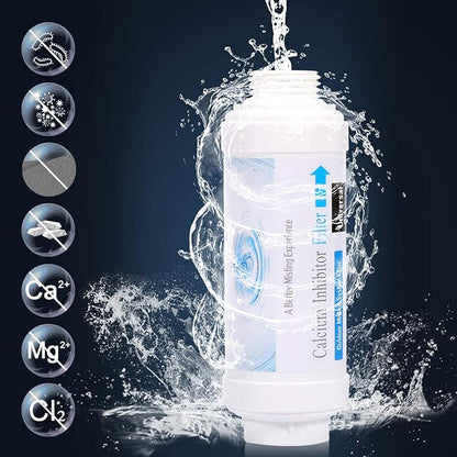 CozyCabin Pack of 2 Mist Calcium Inhibitor Filter Outdoor Misting System Filter, Prevent Nozzles Clogging for Garden Patio Mister