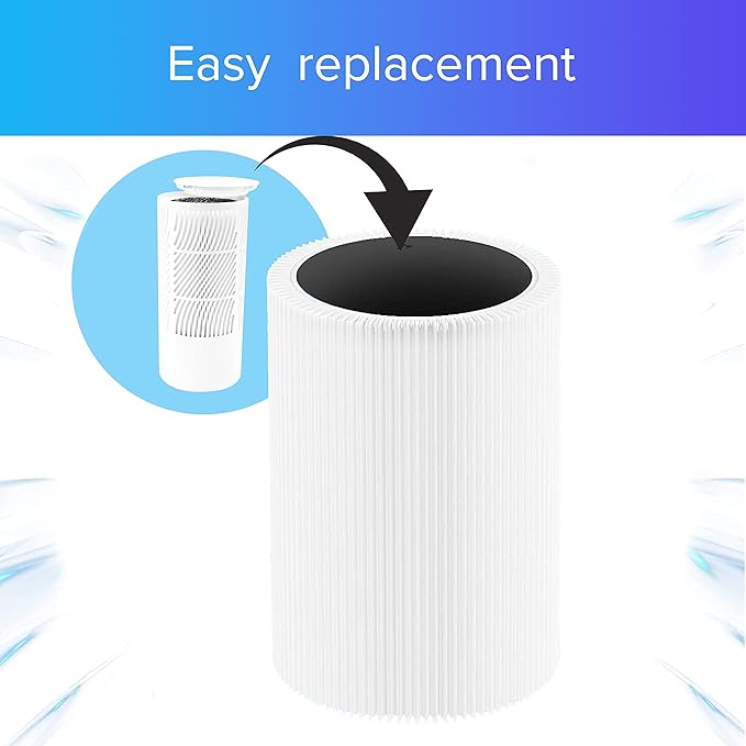 Nuwave OxyPure 1-Pack Genuine Replacement HEPA/Carbon Combo Filter, Removes Irritants, Pollutants & Odors, Produced & Sold by Original Manufacturer for OxyPure HEPA Models 47501, 47502, 47513