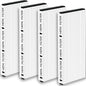 FV10VE1 Air Filter Replacement Compatible with Panasonic Energy Recovery Ventilator FV10VE1 FV-10VE1 FV10VEC1 FV-10VEC1 FV10VEC2 4Packs Ventilation Fan Air Filter for Clean Indoor Air