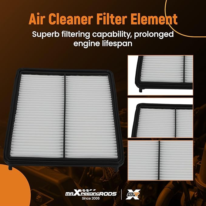 maXpeedingrods CA11500 281132W100 Engine Air Filter Fit for Hyundai Santa Fe 3.3L 2013-2018, Sport L4 2.0L/2.4L 2013-2016, for Kia Santa Fe XL 3.3L 2013-2019, Sorento L4 2.4L/V6 3.3L 2014-2015