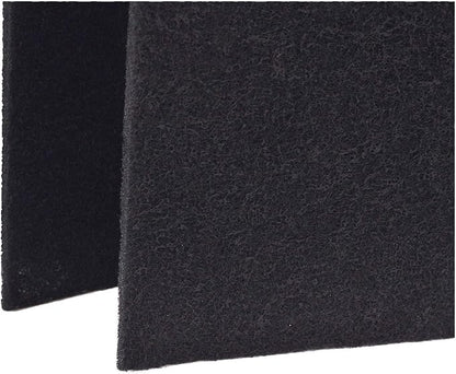 Breathe Naturally Universal 10x48 Cut-to-Fit Activated Carbon Filter (6 Pack) Charcoal Air Filter Sheet for Air Purifiers