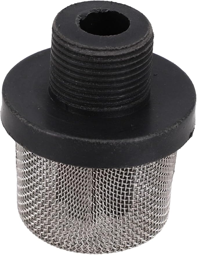 Metal Inlet Suction Strainer Mesh Filter for Sprayer Protection, Replacement Coating Debris Filter with Metal and Plastic Construction, 288716