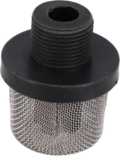 Metal Inlet Suction Strainer Mesh Filter for Sprayer Protection, Replacement Coating Debris Filter with Metal and Plastic Construction, 288716