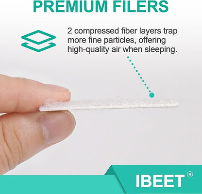 Disposable HEPA Filters for Airsense 11(2 Year Supply), 52PCS Premium Filters for AirCurve 11, IBEET Replacement Filter Supplies for Better Filtration Effect & Clean Air