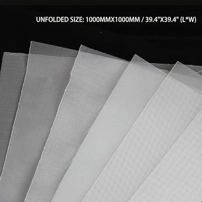 100 Mesh Nylon Filter (39" x39 ") –150 Micro Fine Mesh for Paint, Home Brewing & Dust Filtration