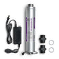 iSpring UVF50 LED UV Water Filter System, Whole House Ultraviolet Water Purifier Filter, Long-Life LED Design, Built-in Smart Flow Sensor Switch, Mercury-Free, Up to 13.2 GPM