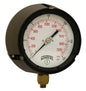 Winters PPC Series Phenolic Dual Scale Process Pressure Gauge with Brass Internals, 0-300 psi/kpa, 4-1/2" Dial Display, +/-0.5% Accuracy, 1/4" NPT Bottom Mount