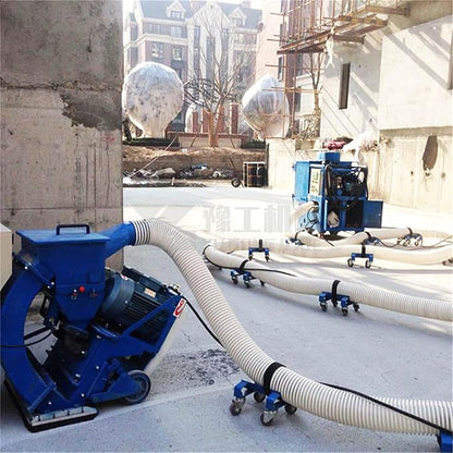 Road Pavement Shot Blasting Machine for Concrete Surface Profiling, Walk Behind Vacuum Shot Blaster for Asphalt Preparation, Parking Deck Resurfacing, Bridge Surface Cleaning