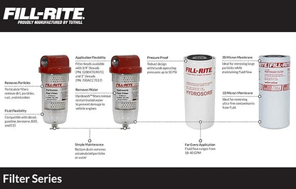 Fill-Rite 1200R9146 Replacement Particulate Filter Element for Bowl Filter