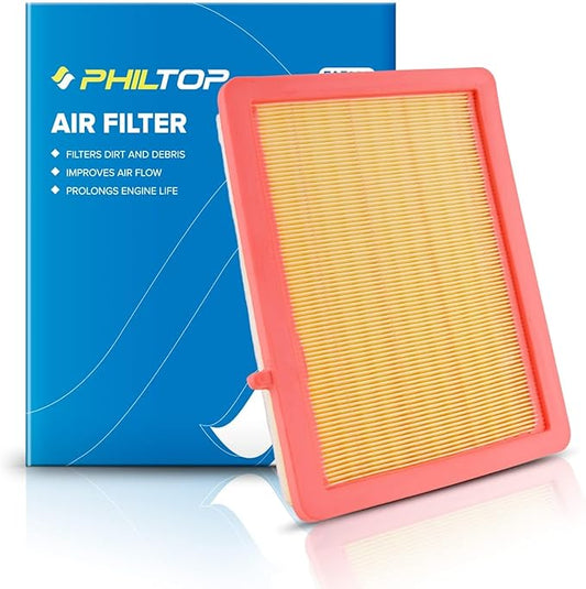 PHILTOP Engine Air Filter, Compatible with CA12260 Chevrolet Equinox 2018-2026, GMC Terrain 2018-2026, Improve Engine Performance Car Accessories