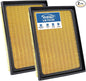 2PCS Engine Air Filter Fit for 2010-2015 Prius, 2011-2017 Lexus CT200h, 2015-2021 NX300h(All Only Fit Hybrid, Not Gas!) 1.8L 2.5L Engine Filter Accessories# 17801-37020