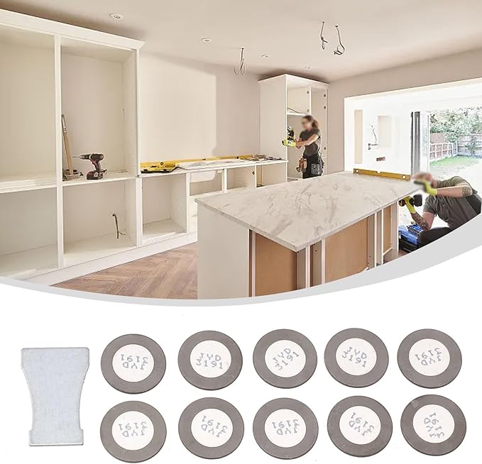 10 Pack 20 mm Ceramic Mist Maker Discs for Humidifier Dust Collector and Air Cleaner Includes 1 Pc Iron Plate Replacement Atomizer Fogger Disc Kit