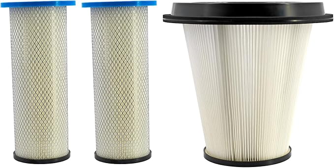 590430201 200700070 Filter Kit (3Pcs) Fits for Pullman Ermator S13 S26 S36 Vacuum, Replaces 200900050 PF44
