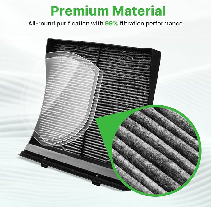 Engine+Cabin Air Filters Fit for Crosstrek 16-17, Forester 09-18, Impreza 08-16, WRX 13-21, XV Crosstrek 13-15 Engine Air Filter Replacement Cabin Air Filter Accessories# 16546AA090 CF10930