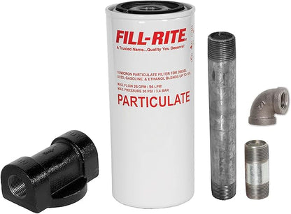 Fill-Rite 1200KTF7018 18 GPM 10 Micron Particulate Filter Kit