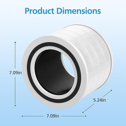Core 200S-P Replacement Filter Compatible with LEVOIT Core 200S Smart WiFi Air PuriFier, Core 200S-RF Air Filter, 2 Pack