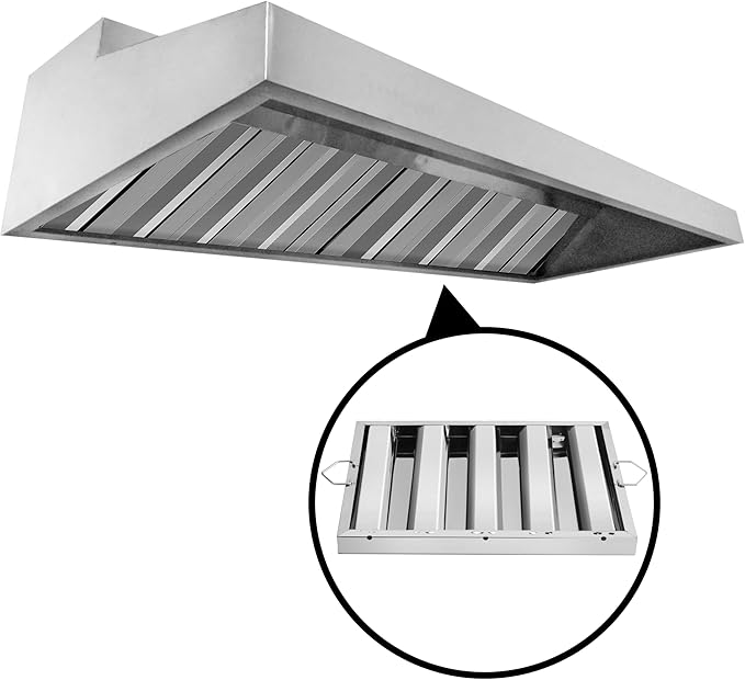 New Star Foodservice 54354 Stainless Steel Hood Filter 20" W x 16" H
