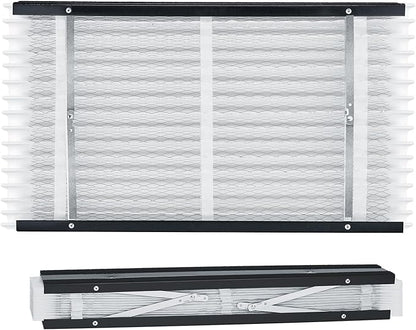 VEVOR 16x28x4 Furnace Air Filter, MERV 13 Pleated HVAC AC Replacement, Electrostatic 12-Month Air Cleaner, 2-Pack (Actual Size: 16.34x27.76x3.98 in), for Improving Home Indoor Quality